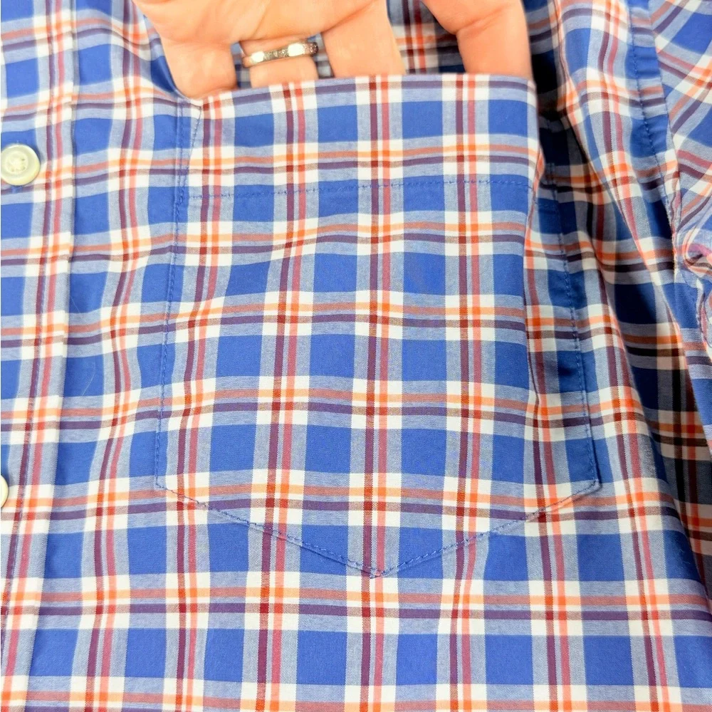 Banana Republic Slim Fit Tech Stretch Button-Down Shirt – Size M